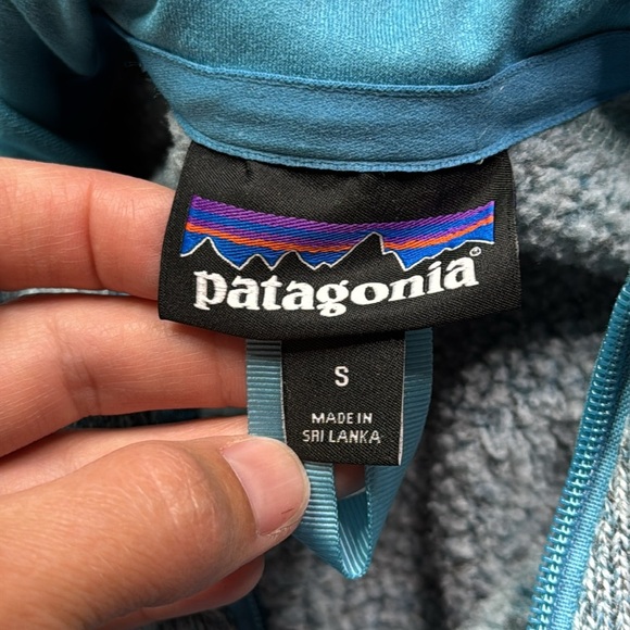 Patagonia Better Sweater Heathered Blue Full Zip Jacket Size Small - Picture 7 of 9